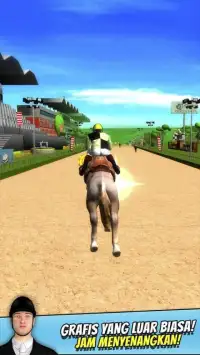 3D Pacuan Kuda dengan Hambatan Screen Shot 0