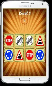 Cool Matching Road Signs Test Screen Shot 1