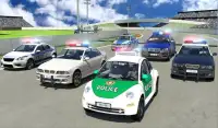 قيادة الشرطة: سيارة سباق 3D Screen Shot 4