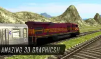 Real Mount Train Drive 3D Screen Shot 2