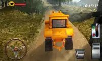 Bulldozer Drive 3D Hill Mania Screen Shot 1