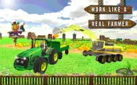 Farm Excavator Tractor Sim Screen Shot 6