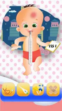 Little Baby - Care Hospital Screen Shot 0