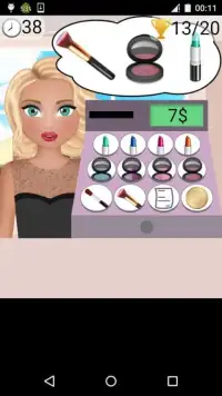 cosmetic cash register game Screen Shot 4