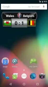 Football EURO 2016 Widget Screen Shot 2