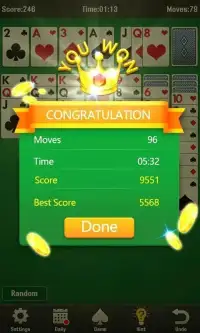 Freecell Solitaire Screen Shot 0