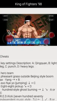 Guide for King of Fighters 98 Screen Shot 0