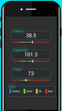 Body Temperature Interval Screen Shot 0