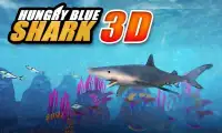 Hungry Blue Shark 3D Screen Shot 1