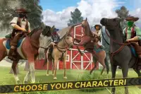 Cowboy Horse - Farm Racing Screen Shot 6