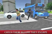 Polisi bus chase: crime kota Screen Shot 2