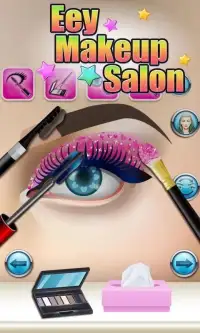 Eyes Makeup Salon - kids games Screen Shot 1