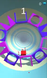 Shape Tunnel : Rotate 3D Screen Shot 2