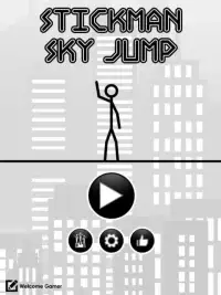 Stickman Sky Jump Screen Shot 4