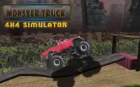 Monster Truck 4x4 Simulator Screen Shot 1
