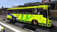 Bus Simulator Game 3D:Tourist Indonesia Heavy Bus Screen Shot 5