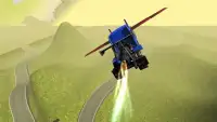 Flying Car : Transformer Truck Screen Shot 4