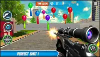 Sniper 3D Bottle Shoot Game Screen Shot 1
