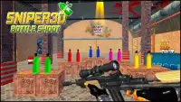 Sniper 3D Bottle Shoot Game Screen Shot 0