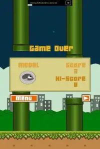 Flappy Crazy Bird Screen Shot 0