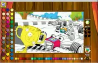Happy Cars Art Sketching Pages Screen Shot 2
