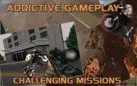 Moto Racer Sniper Attack Screen Shot 2