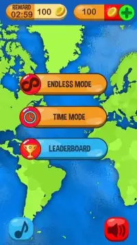Geography Trivia Quiz Game Screen Shot 0