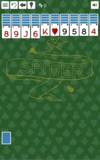 Spider solitaire Screen Shot 4