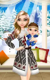 Winter Fun: Mommy & Baby Care Screen Shot 3