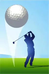 Bermain golf Screen Shot 2