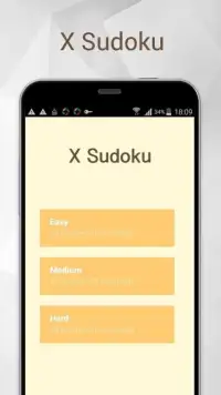X Sudoku Screen Shot 1