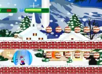 Christmas Jungle World Mario Screen Shot 2