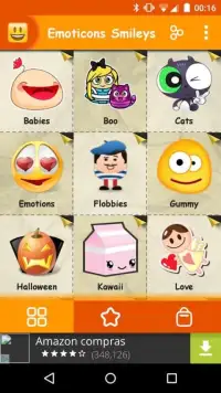 Emoticons and Stickers Screen Shot 4