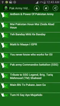 Pak Army Videos Screen Shot 5