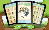 Draw Hairstyles and Wigs Screen Shot 1