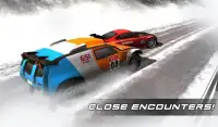 سباق ثلج الشتاء رالي السيارات Screen Shot 0