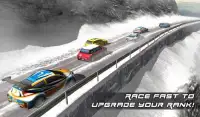 سباق ثلج الشتاء رالي السيارات Screen Shot 3