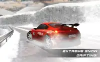 سباق ثلج الشتاء رالي السيارات Screen Shot 8