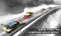 سباق ثلج الشتاء رالي السيارات Screen Shot 17