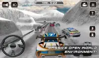 سباق ثلج الشتاء رالي السيارات Screen Shot 6