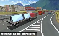Transport Truck Водитель Glass Screen Shot 4