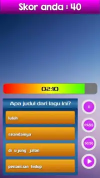 Tebak Lagu Indonesia Screen Shot 4