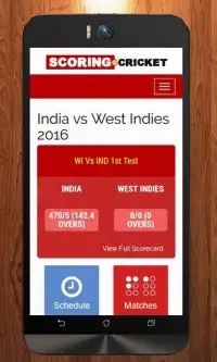 Live Cricket Scoring Screen Shot 4