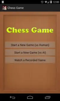 Chess Game AI Screen Shot 3