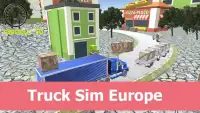 Truck Sim Europe Screen Shot 1