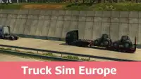 Truck Sim Europe Screen Shot 2