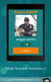 Tebak Youtuber Indonesia 2 Screen Shot 5