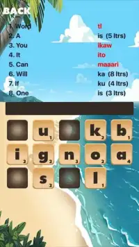 Filipino Word Game: Tagalog Screen Shot 5