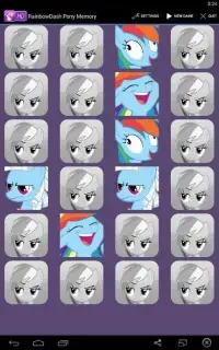 RainbowDash Pony Memory Screen Shot 1