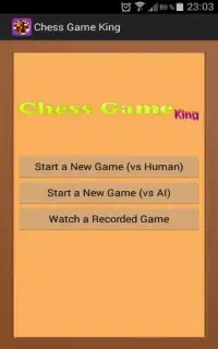 Chess Game King Screen Shot 2